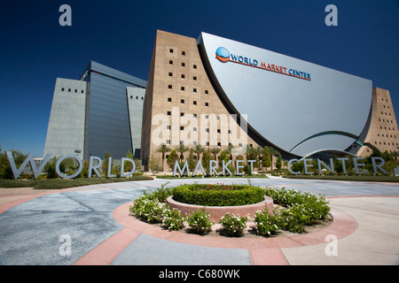 Las Vegas, Nevada - The World Market Center, a showcase for the home and hospitality furnishings industry. Stock Photo