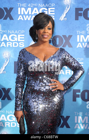 Niecy Nash at arrivals for 42nd NAACP Image Awards, Shrine Auditorium, Los Angeles, CA March 4, 2011. Photo By: Elizabeth Goodenough/Everett Collection Stock Photo