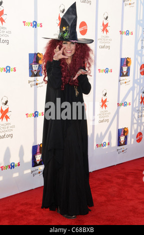 Melora Hardin at arrivals for The 17th Annual Dream Halloween CAAF Benefit, Barker Hangar, Santa Monica, CA October 30, 2010. Photo By: Dee Cercone/Everett Collection Stock Photo