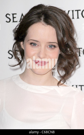 Claire Foy at arrivals for SEASON OF THE WITCH Premiere, AMC Loews Lincoln Square Theater, New York, NY January 4, 2011. Photo By: Kristin Callahan/Everett Collection Stock Photo