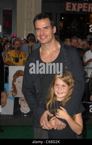 Antonio Sabato Jr., daughter at arrivals for SECRETARIAT World Premiere, El Capitan Theatre, Los Angeles, CA September 30, 2010. Photo By: Elizabeth Goodenough/Everett Collection Stock Photo