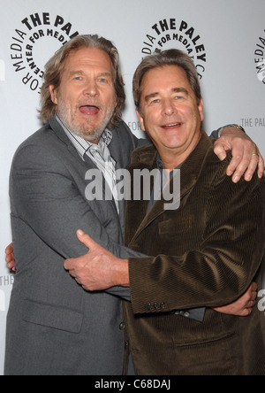 Jeff Bridges, Beau Bridges in attendance for American Master’s Premiere of JEFF BRIDGES: THE DUDE ABIDES, The Paley Center for Media, Beverly Hills, CA January 8, 2011. Photo By: Michael Germana/Everett Collection Stock Photo