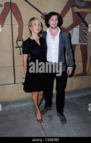 Sam Taylor-Wood, Aaron Johnson at arrivals for NOWHERE BOY Special Screening, The Egyptian Theatre, Los Angeles, CA September 30, 2010. Photo By: Sara Cozolino/Everett Collection Stock Photo