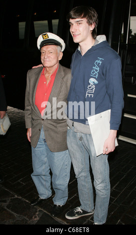 Hugh Hefner, Marston Hefner in attendance for Hugh Hefner and Marston