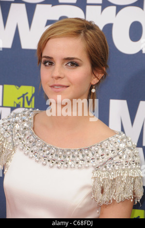 Emma Watson at arrivals for The 20th Annual MTV Movie Awards - Arrivals, Gibson Amphitheatre, Los Angeles, CA June 5, 2011. Photo By: Dee Cercone/Everett Collection Stock Photo