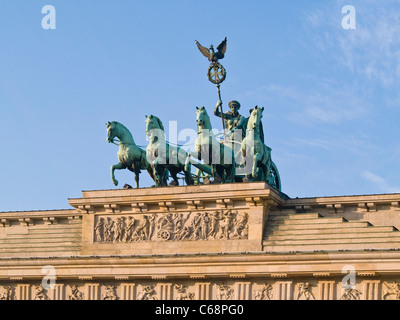 Brandenburg Gate, Berlin, Germany, Europe Stock Photo