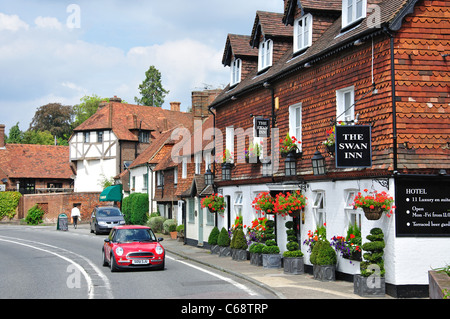 The Swan Inn, Petworth Road, Chiddingfold, Surrey, England, United Kingdom Stock Photo