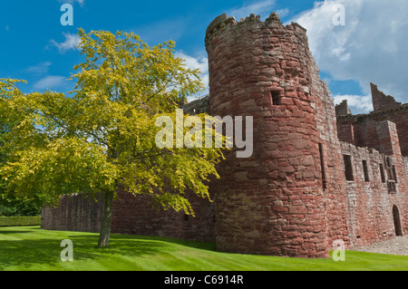 Edzell Castle Edzell Angus Scotland Stock Photo