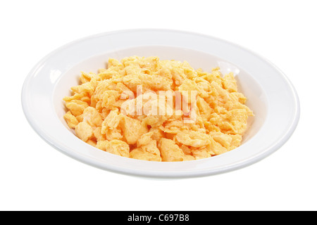 Plate of Scrambled Egg Stock Photo