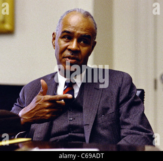 Roy Wilkins, civil rights activist with the NAACP from 1931 until 1977 ...
