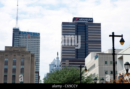 philadephia aramark headquarters pennslyvania alamy