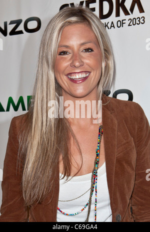 Natalie Getz at arrivals for E3 Red Carpet Launch Party, Suede at the Westin Bonaventure Hotel Downtown LA, Los Angeles, CA June 7, 2011. Photo By: Emiley Schweich/Everett Collection Stock Photo