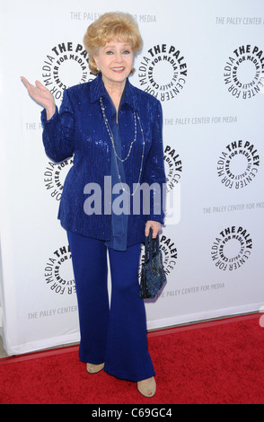 Debbie Reynolds at arrivals for Paley Center & TCM Present Debbie Reynolds' Hollywood Memorabilia Exhibit, Paley Center for Media, Los Angeles, CA June 7, 2011. Photo By: Dee Cercone/Everett Collection Stock Photo