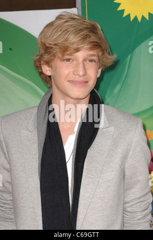 Cody Simpson at arrivals for NICKELODEON'S 24th Annual Kids' Choice Awards - Arrivals, USC's Galen Center, Los Angeles, CA April 2, 2011. Photo By: Elizabeth Goodenough/Everett Collection Stock Photo