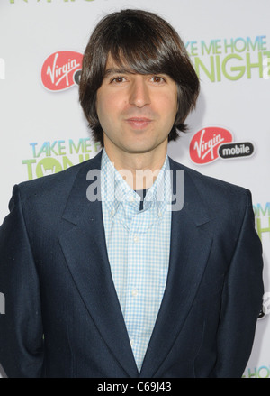 Demetri Martin at arrivals for TAKE ME HOME TONIGHT Premiere, LA Live Regal Cinemas Premiere, New York, NY March 2, 2011. Photo Stock Photo