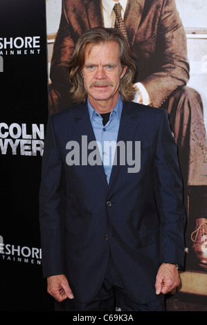 William H. Macy at arrivals for THE LINCOLN LAWYER Premiere, Arclight Hollywood, Los Angeles, CA March 10, 2011. Photo By: Elizabeth Goodenough/Everett Collection Stock Photo