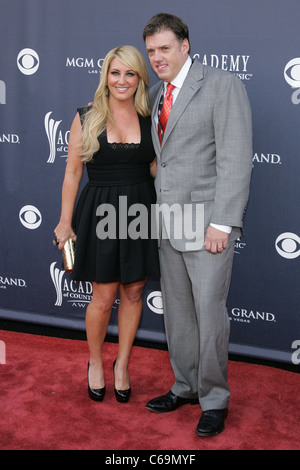 Lee Ann Womack, Frank Liddell at arrivals for Academy of Country Music ACM Awards 2011 - Arrivals, MGM Grand Garden Arena, Las Vegas, NV April 3, 2011. Photo By: James Atoa/Everett Collection Stock Photo