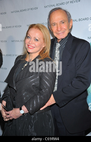 Jacki Weaver, Ben Gazzara at arrivals for The National Board of Review 2011 Awards Gala, Cipriani Restaurant 42nd Street, New York, NY January 11, 2011. Photo By: Gregorio T. Binuya/Everett Collection Stock Photo