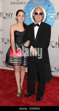 Victoria Shaffer, Paul Shaffer at arrivals for American Theatre Wing's 65th Annual Antoinette Perry Tony Awards - ARRIVALS, Beacon Theatre, New York, NY June 12, 2011. Photo By: Rob Rich/Everett Collection Stock Photo