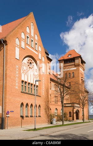 The Hansa-Gymnasium in Stralsund, Germany. A Gymnasium is a form of school in Germany. Stock Photo