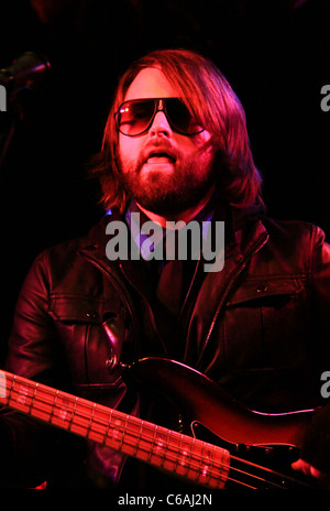 David Amezcua of Hot Streets Bands perform live at the Viper Room in West Hollywood Los Angeles, California - 04.02.10 Stock Photo