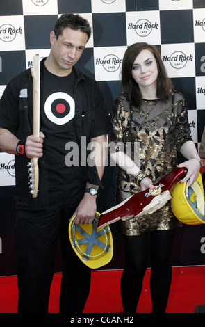 Evil Jared Hasselhoff of the Bloodhound Gang, Amy Macdonald at the Grand Opening of Hard Rock Cafe Berlin at Kurfuerstendamm. Stock Photo