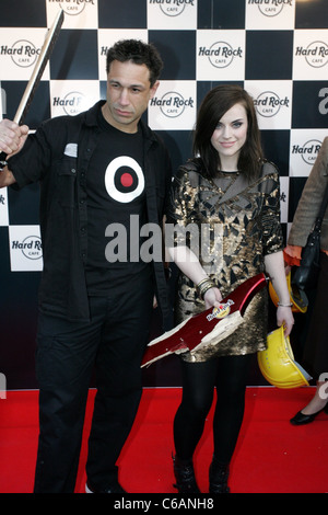 Evil Jared Hasselhoff of the Bloodhound Gang, Amy Macdonald at the Grand Opening of Hard Rock Cafe Berlin at Kurfuerstendamm. Stock Photo