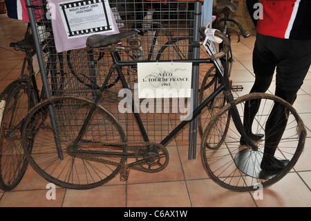 bicycle of the first Tour de France (1903) Stock Photo