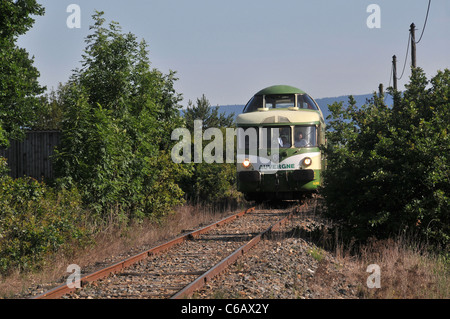 touristic train of Livradois-Forez Ambert France Stock Photo
