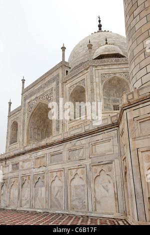 Taj Mahal Close up Stock Photo