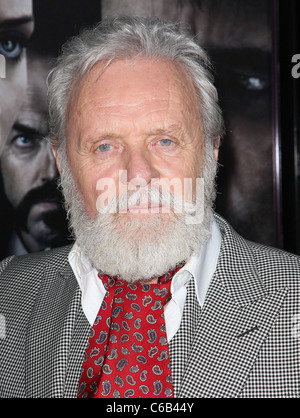 Anthony Hopkins Premiere of 'The Wolfman' at ArcLight Cinemas - Red Carpet Los Angeles, California - 09.02.10 Stock Photo