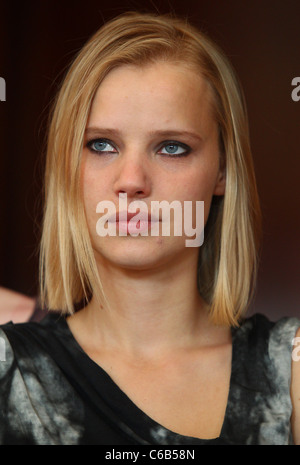Joanna Kulig at a photocall for the movie "Sponsoring" at Hyatt Hotel