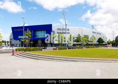 Edgbaston Cricket Ground, home of Warwickshire County Cricket team, England. Stock Photo