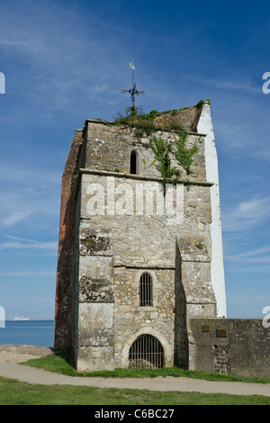 All that remains of St. Helens Church Tower, St. Helens, Isle of Stock ...