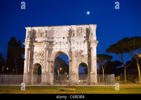 The Arch of Constantine, Rome, Italy. Stock Photo