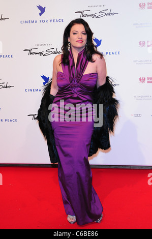 Christine Neubauer at the 'Cinema For Peace' gala at Konzerthaus am Gendarmenmarkt during the 60th Berlin International Film Stock Photo