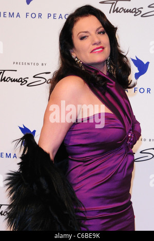 Christine Neubauer at the 'Cinema For Peace' gala at Konzerthaus am Gendarmenmarkt during the 60th Berlin International Film Stock Photo