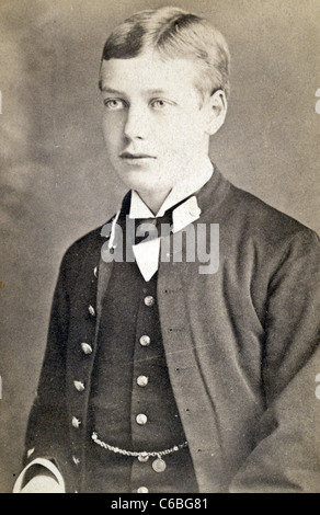 Prince George of Wales, later became King George V Stock Photo