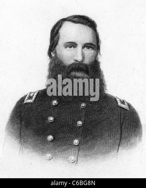 General James Longstreet, Confederate States of America, in uniform Stock Photo