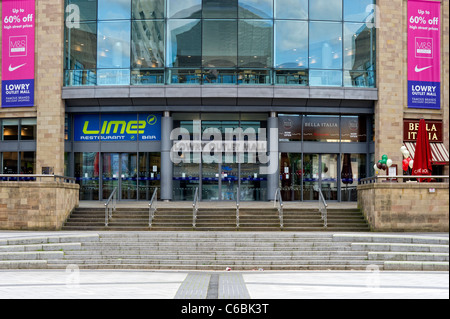 Entrance to the Lowry Outlet Mall in Salford Quays near Manchester, England Stock Photo