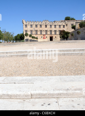 Petit Palais museum on a Place du Palais des Papes in Avignon, France Stock Photo