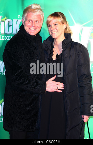 Guido Cantz, wife Kerstin at the premiere of the musical 'Wicked - Die Hexen von Oz' at Metronom Theater. Oberhausen, Germany - Stock Photo