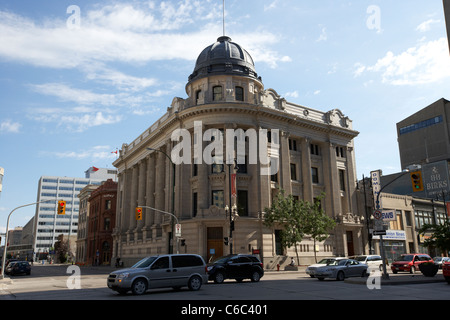 bank of nova scotia aa heaps building downtown winnipeg manitoba canada Stock Photo