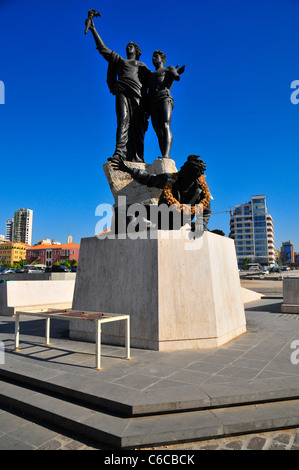 The Martyrs statue . Martyrs Square, Beirut Central District. Lebanon Stock Photo