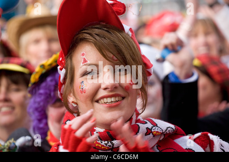 Carnival on Fat Thursday, Cologne, Germany Stock Photo