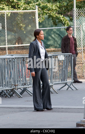 Ava Hotchkiss on the set of 'Blue Bloods' New York City, USA - 11.08.10 ...