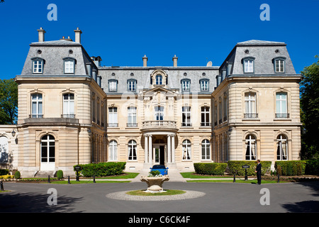 France, Marne, Reims, Chateau les Crayeres Restaurant Stock Photo