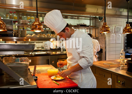 France, Marne, Reims, Chateau les Crayeres Restaurant Stock Photo