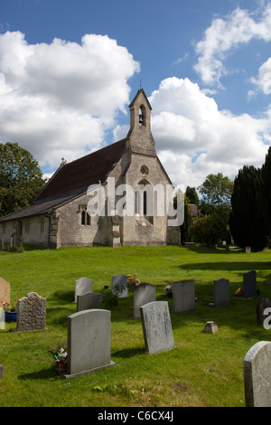 St Mary Magdalene Church Woodborough Wiltshire Stock Photo