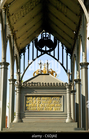Denkmal für Königin Luise von Preußen in Gransee - Mark Brandenburg, memorial for Queen Luise of Prussia Stock Photo